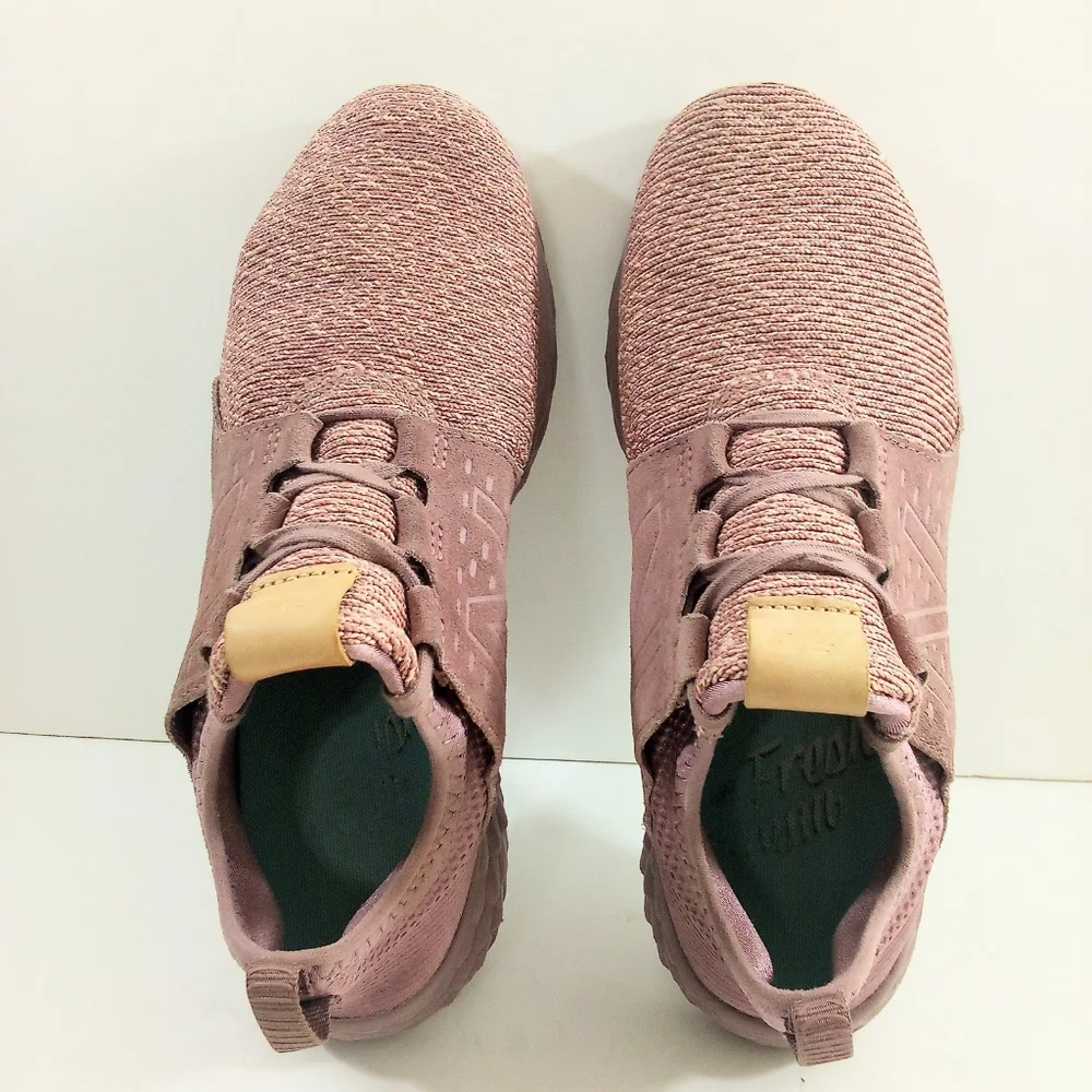 New Balance Fresh Foam Women 9 Pink Running Shoes - Picture 6 of 8